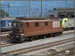 Re 425 177 am 27.08.2008 im BLS-Depot in Spiez.  ...