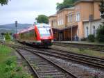 RE 57 nach Dortmund am 06.08. 2008 im Bahnhof Arnsberg ... RE 57 nach Dortmund am 06.08. 2008 im Bahnhof Arnsberg ...