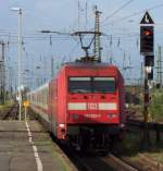 101 034-7 schiebt den IC 2146 nach Hannover Hbf. N�chster ...