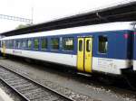 Personenwagen SBB - Personenwagen EW II  2 Kl.  B 50 85 20-35 346-9 im Bahnhof von La Chaux de Fonds am 01.08.2008