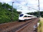 br-411-ice-t 411 xxx mit ICE1652 Dresden - Ffm in der N�he von Fulda (August 2008)