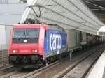 BR 482 036 der SBB Cargo durchf�hrt Ludwigshafen Mitte in ...