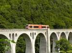 RB der Kurhessenbahn (Korbach - Brilon Wald) auf d. Willinger ...