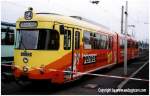 bonn SSB TW 401 - D�WAG 8-Achser im Betriebshof Dransdorf 1992
