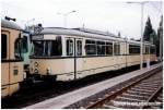 bonn SSB TW 413 abgestellt im Betriebshof Dransdorf - 1992