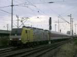 E 189 920 mit DB Autozug,AZ 13313 verl�sst Dortmund Hbf. ...