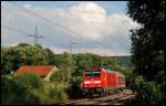 Die 146 219 ist mit einem RegionalExpress nach Stuttgart Hbf ...