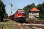 233 217 hat mit ihrem gemischten Gz am 29.07.08 in ...