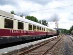 An der Spitze des Rheingold Sonderzuges mit 50 3628 hingen ...