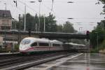 ICE 516 nach Dortmund.Solingen Hbf 21.07.08  ...