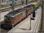 Re 425 185 zog am 23.07.2008 zusammen mit einer anderen ...