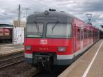 Am 08.08.08 stand ein ET420 am Bf. Bietigheim, um wieder ...