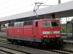 BR 181 205 steht im Mannheimer Hbf und wartet auf ... BR 181 205 steht im Mannheimer Hbf und wartet auf ...