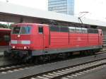 BR 181 205 im Mannheimer Hbf am 16.07.2008.  ...