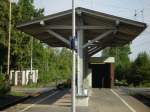 sch�ne Bahnsteig�berdachung in 31191 ...  Lars Marcus 12.08.2008