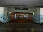 Die Unterf�hrung unter dem Bahnhof Gliwice im August 2008.  ...