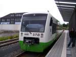 Der VT 123 der S�d-Th�ringen-Bahn am 10.08.08 in Neuhaus am ...