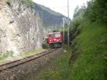 Ge4/4l 605 am 30.5.08 mit Berninaexpress nach Davos Dorf. Aufgenommen ...