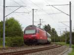 Re 460 077-1 dr�ckt ...  Markus Kirchmann 14.08.2008