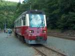 HSB 187 019-5 als HSB 8971 von Harzgerode nach Nordhausen-Nord ...