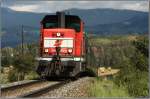 Diesellok 2068 048 f�hrt mit Sonderzug 19806 von Zeltweg nach ...