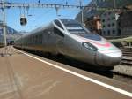 ETR610.001 am 10.7.08 in Erstfeld.   ...