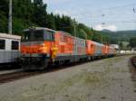 RTS Lokzug bestehend aus E-Lok 1216 901 und den beiden ... RTS Lokzug bestehend aus E-Lok 1216 901 und den beiden ...