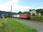 Aus Richtung Decin begegnete ...  Hendrik Flath 19.08.2008