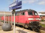 BR 218 487 im ...  Andreas Mack 21.08.2008