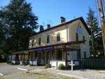 Der Bahnhof Sigmundskron auf der Strecke Bozen - Meran am ...