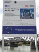 Neubau der Kehler Rheinbr�cke. ...  Stefan B. 22.08.2008