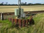 KBS 141 Sockel Lichtsignal bei Gro�enbrode  ...
