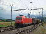 BR 185 114 ist am 03.07.2008 mit einem GZ bei ...