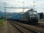 BR 185 574 mit Rexwal-GZ bei Oberr�ti am 03.07.2008  ...