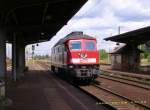 MEG 318 durchfährt am 18.08.08 solo Großkorbetha Richtung Weimar. Was ... MEG 318 durchfährt am 18.08.08 solo Großkorbetha Richtung Weimar. Was ...