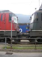 Alle drei Farbvarianten von SBB Cargo Re4/4ll 11330,Re4/4lll 11356 und ... Alle drei Farbvarianten von SBB Cargo Re4/4ll 11330,Re4/4lll 11356 und ...
