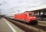 101 114-7 steht mit dem IC 2055 Saarbr�cken Hbf - ...