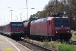 BR 185 027-0 neben ...  Fabio Voigt 27.08.2008
