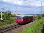 171 056-5 bei der Fahrzeugparade des SEM am 24.08.08.  ...
