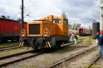 V 23 102 23.08.2008. Br V23 004 im Bahnbetriebswerk Lu.-Wittenberg (F�rderverein BERLIN-ANHALTISCHE EISENBAHN). Aufgenommen am ersten Bahnaktionstag (23.und 24.8.2008).