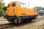 V 23 102 23.08.2008. Br V23 004 im Bahnbetriebswerk Lu.-Wittenberg (F�rderverein BERLIN-ANHALTISCHE EISENBAHN). Aufgenommen am ersten Bahnaktionstag (23.und 24.8.2008).