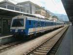 Triebzug der OeBB BR 4020 am 28.02.01 in Bludenz  ...