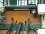 Funiculaire Fribourg Funiculaire Fribourg Bergstation.Rechts oben das Rohr f�r den Wassereinlauf.Wie gesagt es ist Abwasser,einzigartig in Europa! 'Und man kann es auch riechen' Freiburg 26.08.08
