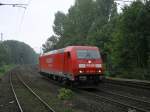 Railion 185 254-0 f�hrt ...  Hubert Hager 28.08.2008
