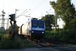 br-145-private 145-CL 206 RBH mit Kohlezug am Km 28,190 in D,dorf am 23.07.08