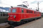 br-1110 Kraftpaket: 1110.505 pr�sentiert sich in sattem, sauberem Orange in W�rgl Hbf am 23. August 2008. Pflegezustand : Eins !!!