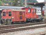 Tml 453 und Tmll 611 am 18.6.08 in Landquart.  ...