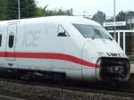 br-402-ice-2 ET 402 Steuerwagen 'Koblenz' in Hamburg-Harburg am 06.08.2008.