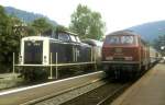 215 049 + 211 178 Bad Liebenzell 06.06.85 ...