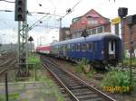 Zwei CNL Wagen im Fbz 13011 von Neum�nster nach Halle ...